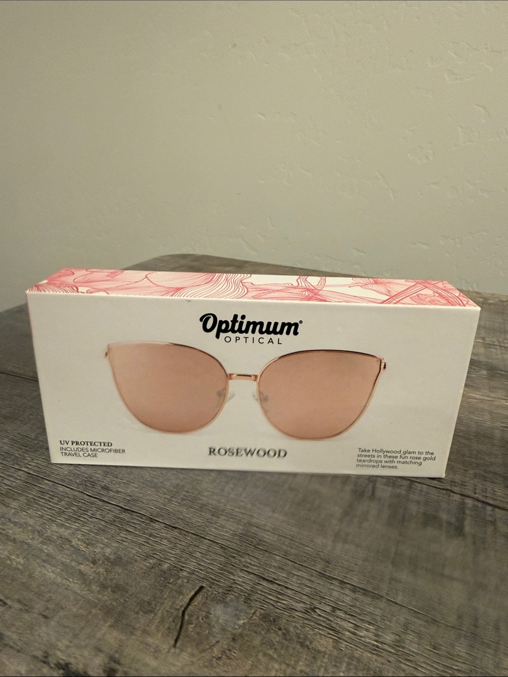 Rosewood Women's Sunglasses - Pink Lenses